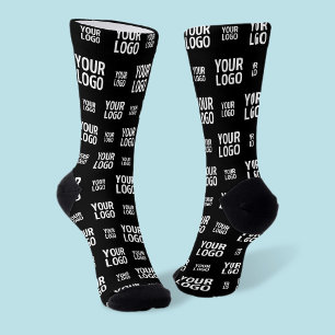 Chaussette Motif d'image, de design ou de logo d'entreprise é