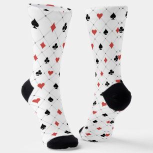 Chaussette Motif du pont de cartes