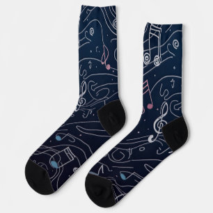 Chaussette Motif musical