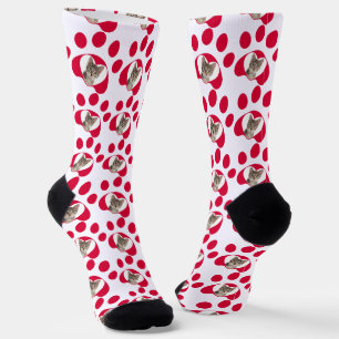 Chaussette Motif photo personnalisé Chat ou Chien Paw