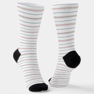 Chaussette Motif rayé élégant.