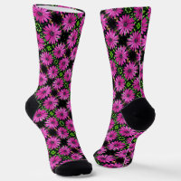 Motif simple violet africain de marguerite