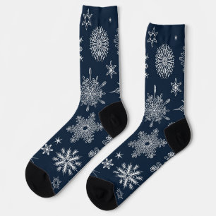 Chaussette Motif Snowflake