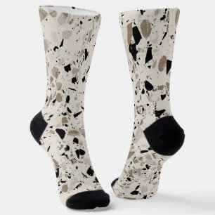 Chaussette Motif Terrazzo