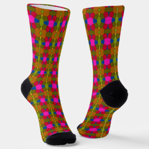 Chaussette Motif unique coloré