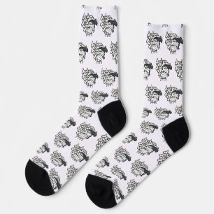 Chaussette Mouton Noir