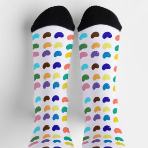 Chaussette Multi couleurs de Jelly Beans