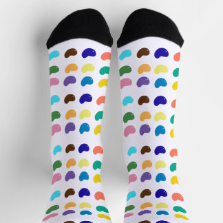 Chaussette Multi couleurs de Jelly Beans