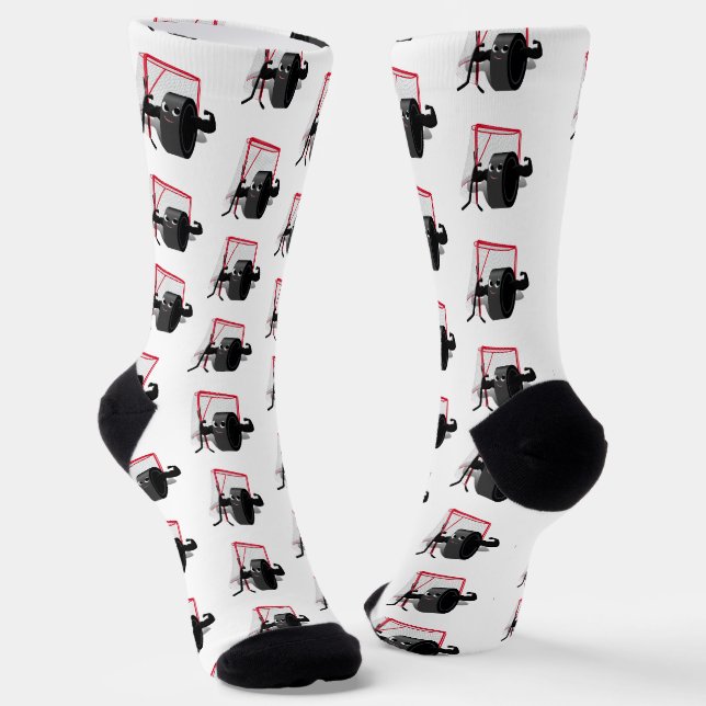Chaussette Muscles on Ice Hockey Puck (Angulaire)