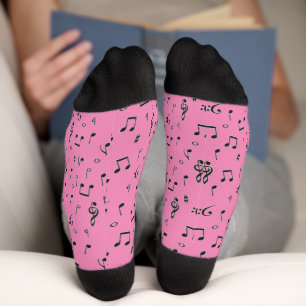 Chaussette Musical Noir 