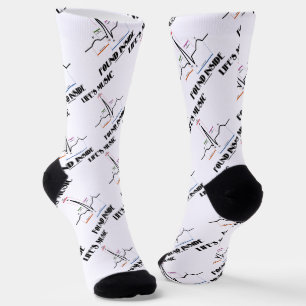 Chaussette Musique de la vie trouvée dans l'électrocardiogram