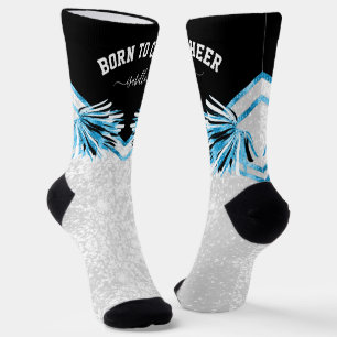 Chaussette Né pour encourager / Danser - Chaussettes Bébé Ble