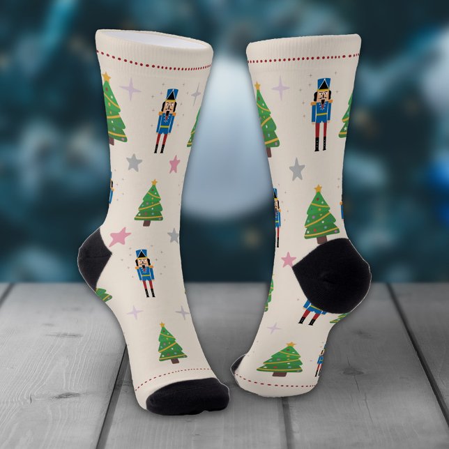 Chaussette Noël des noisettes (Nutcracker Christmas Socks)
