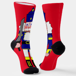 Chaussette Noël des noisettes bleues