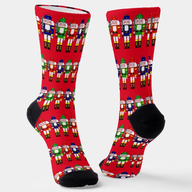 Chaussette Noël des Noisettes colorées (Angulaire)
