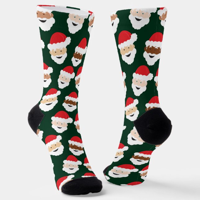 Chaussette Noël divers du Père Noël (Angulaire)