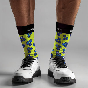 Chaussette Nom d'été Blueberry Moderne Ado tendance