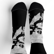Nomades urbaines, chaussettes amusantes