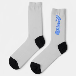 Chaussette Non, merci. Flacon de pulvérisation humour Sassy