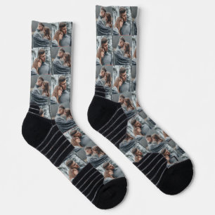Chaussette Notre première Saint Valentin en tant que Monsieur