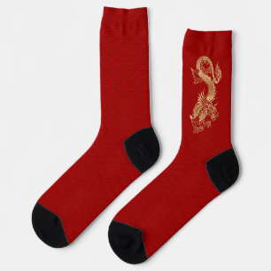 Chaussette Nouvelle année chinoise du Dragon 2024
