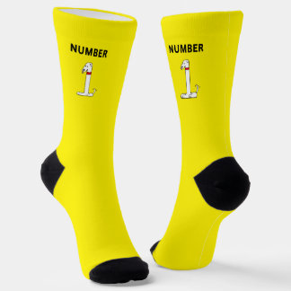 Chaussette Numéro un chien