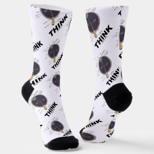 Chaussette Oeil (I) Penser Humour Geek anatomique