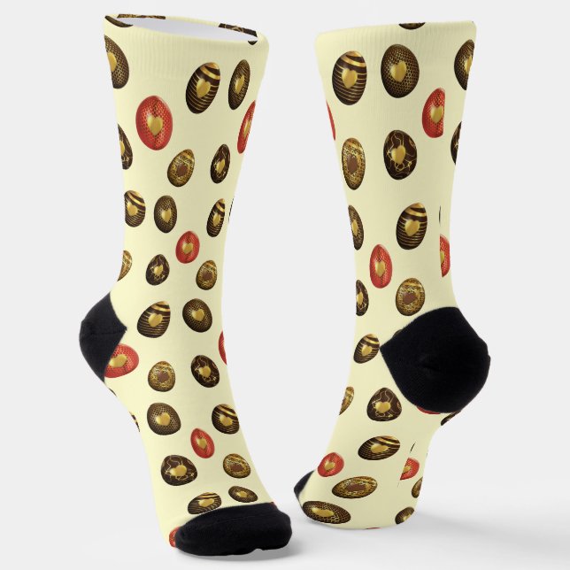 Chaussette Oeufs de Pâques au chocolat (Angulaire)