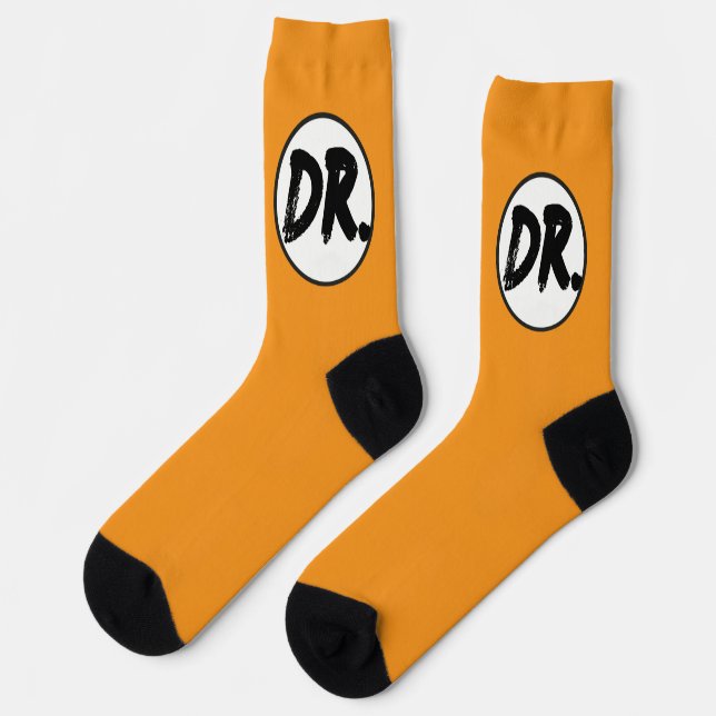 Chaussette Orange DR. Logo Phone case (Gauche)