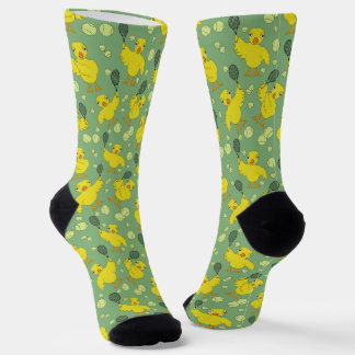 Chaussette Oreiller jeté motif poussin de tennis