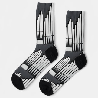 Chaussette Organiste de concert virtuose de tuyaux d'orgue
