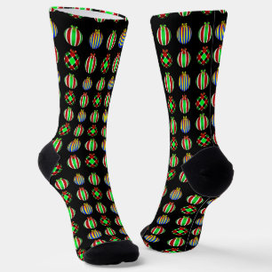 Chaussette Ornements et Baubles Noël
