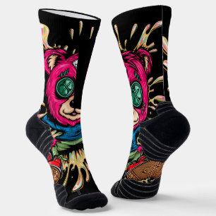 Chaussette Ours Au Miel