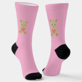 Chaussette Ours en peluche traditionnel Chaussettes Saint Val