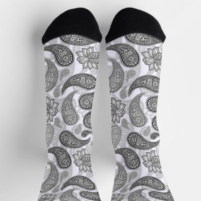 Chaussette Paisley Pattern  (Haut)