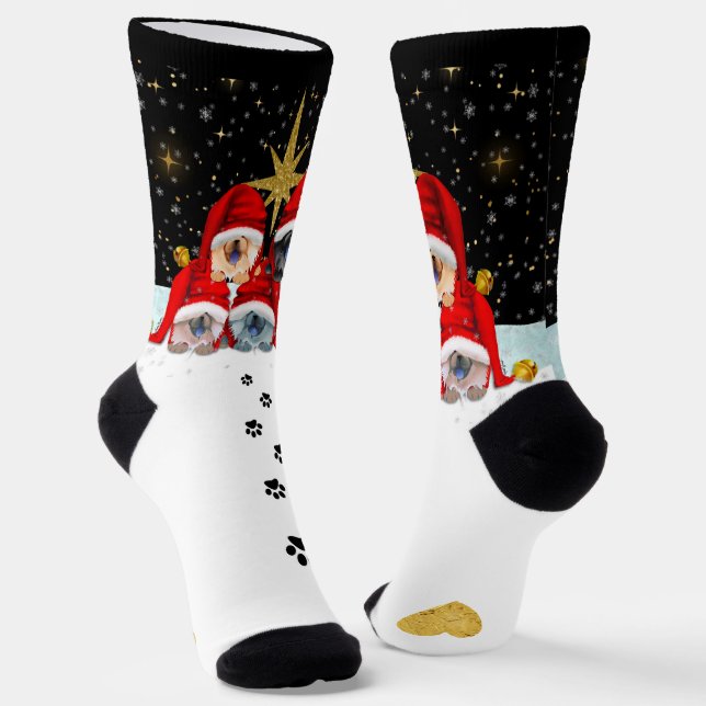 Chaussette PAIX sur terre Rough Chow chaussettes d'équipage (Angulaire)