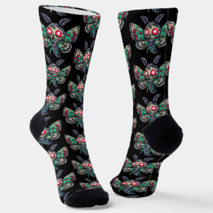 Chaussette Papillon gothique