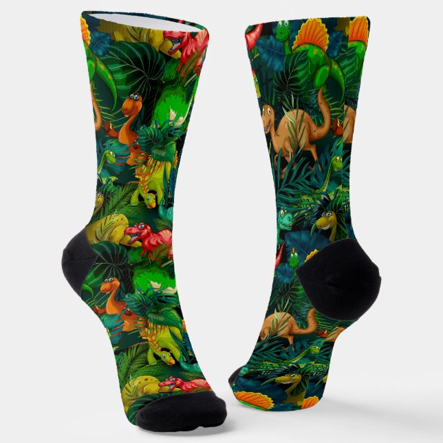 Chaussette Parc des dinosaures (Angulaire)