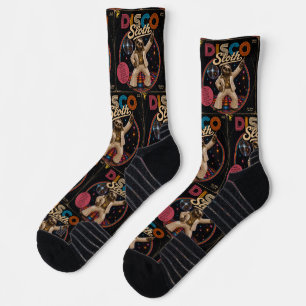 Chaussette Paresseux Disco