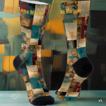Patchwork Abstrait Élégant – Artistique sur Mesure
