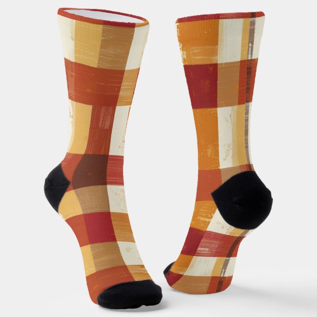 Chaussette Patchwork de la maison (Angulaire)