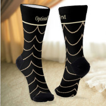 Pearles sur Black Art Deco Elegance - nom facultat