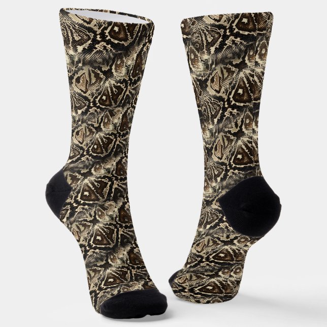 Chaussette Peau de Python (Angulaire)