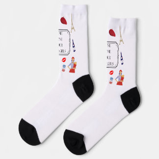 Chaussette Peins-moi comme une de tes filles françaises - est