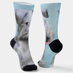 Chaussette Peinture Cesky Terrier - Cute Original Chien Art