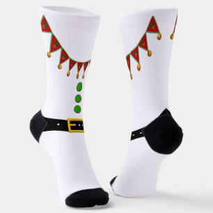 Chaussette Père Noël Helper Elf Christmas