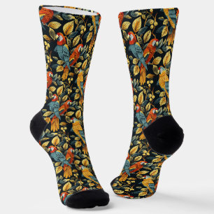 Chaussette Perroquet vintage