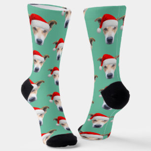 Chaussette Personnalisé Chien Visage Animaux de compagnie Pho