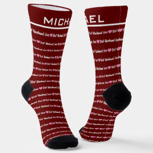 Chaussette Personnalisé "Meilleur Mari Jamais"