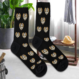 Chaussette Personnalisé Pet chat Chien Photo Moderne Personna